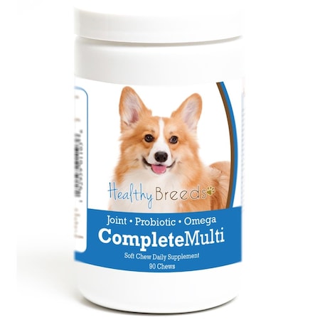 Healthy Breeds Pembroke Welsh Corgi all in one Multivitamin Soft Chew, 90PK 192959011036